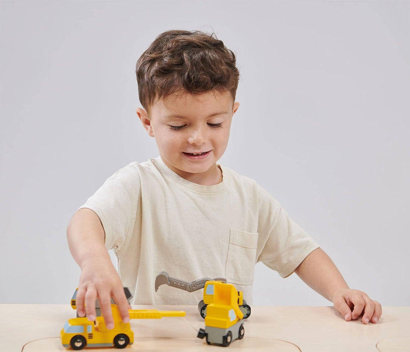 Wooden Building Vehicles