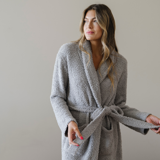 Gray Cozy Bamboni Robe - Nature Baby Outfitter