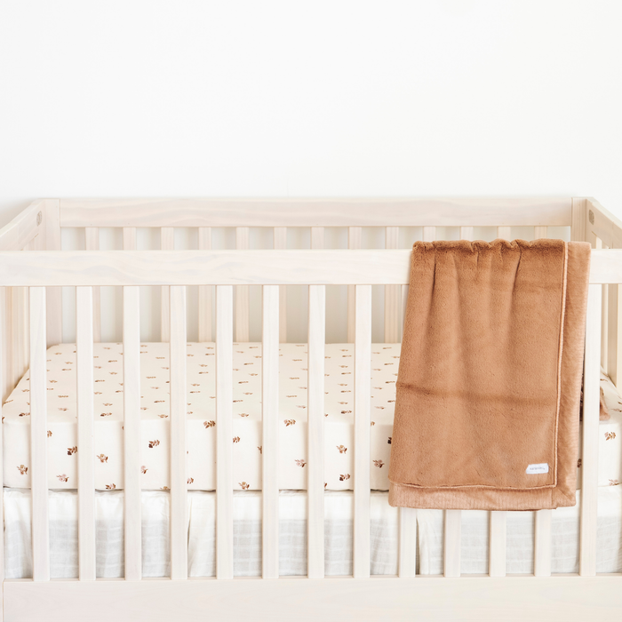 MINKY STRETCH LUXE CRIB SHEETS