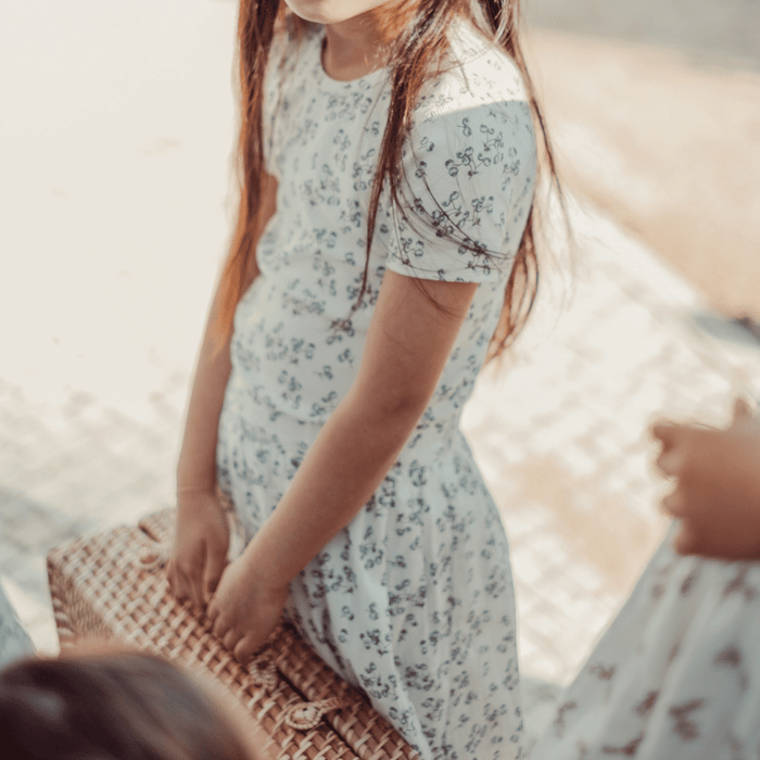 The Printed Short Sleeve Tee - Mintberry