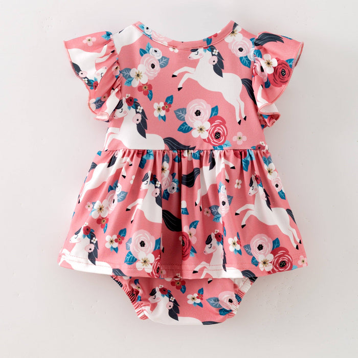 Ponies & Roses Romper