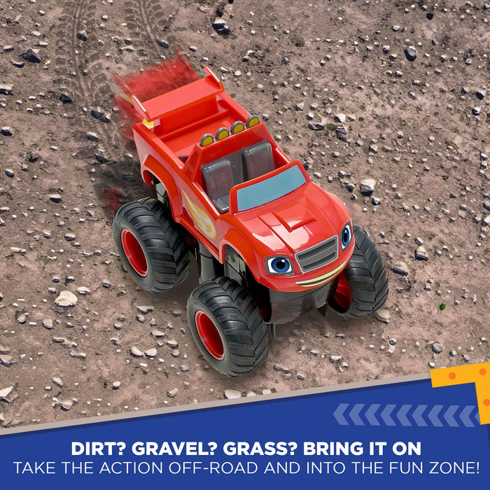 Nickelodeon Blaze Race Track Glow in the Dark STEM Gift Toy