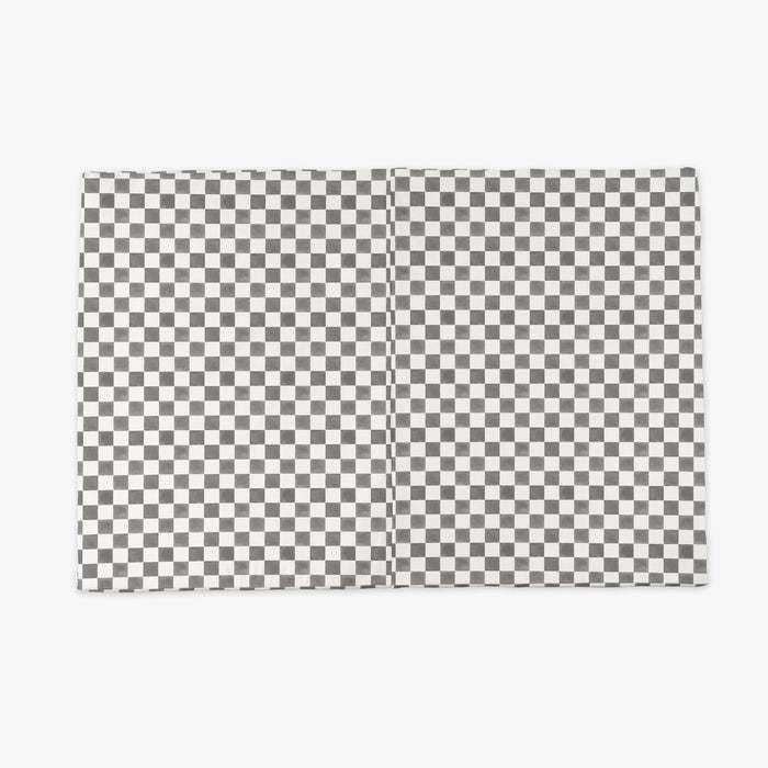 Checker Pepper Vegan Leather Mat