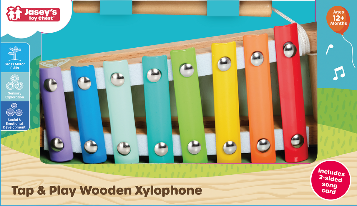 Tap & Play Wooden Xylophone