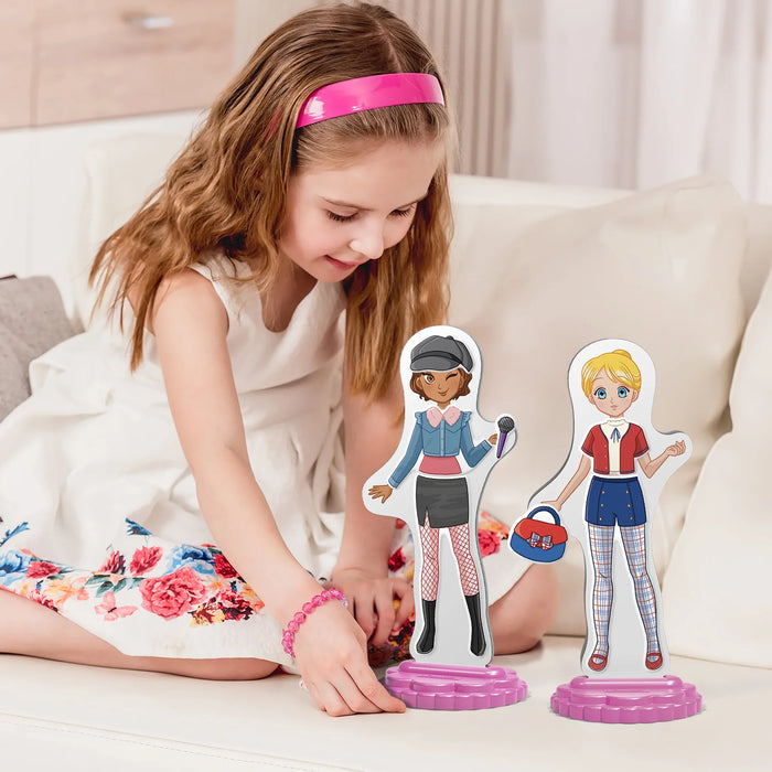 Magnetic Fashion Best Friends Activity Set