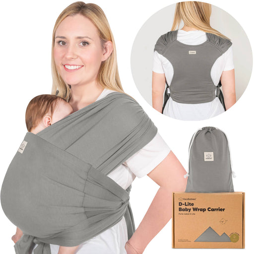 Graphite KeaBabies D-Lite Wrap Carrier - Nature Baby Outfitter