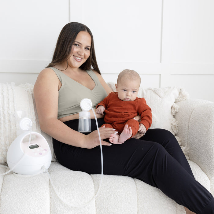 Everyday Luxe® 3.0 Nursing & Hands-Free Pumping Bra - Nature Baby Outfitter