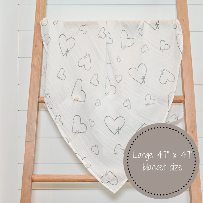 The Love of Christ Swaddle Blanket