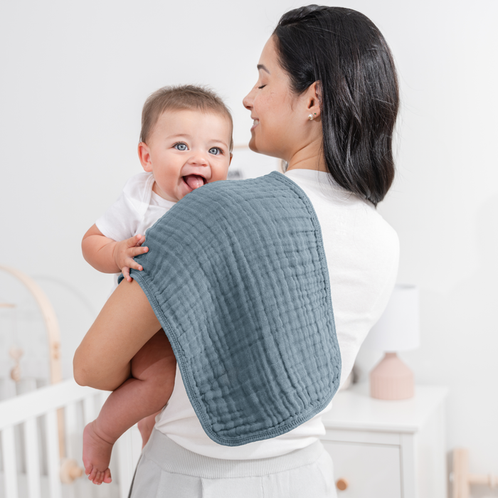 Muslin Burp Cloths in Multi Boy