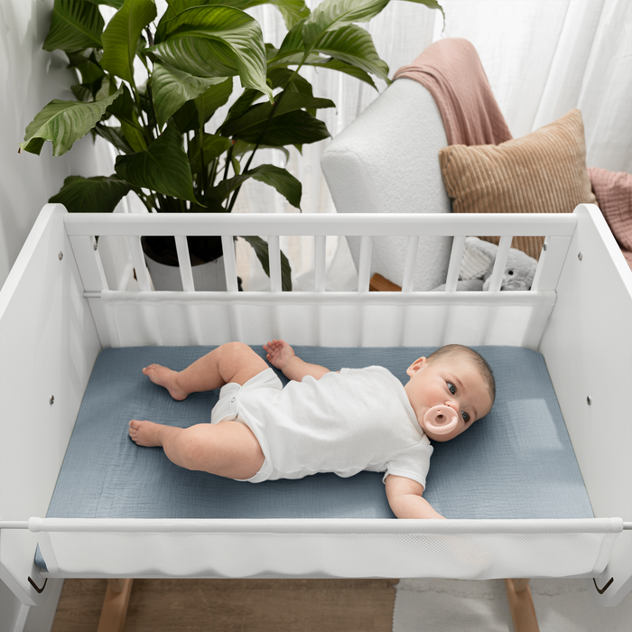 Muslin Cotton Bassinet Sheets, 1 Pack