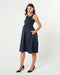 INTO THE BLUE Empire Maternity & Nursing Dress (Regular & Petite) - Nature Baby Outfitter