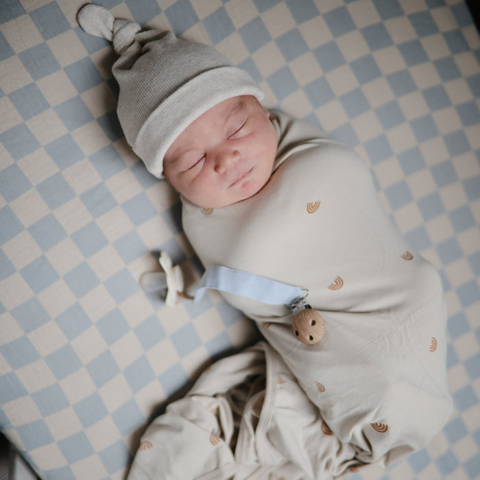 Ribbed Baby Beanie - Nature Baby Outfitter