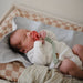 Linen Pacifier Clip 2-Pack - Nature Baby Outfitter