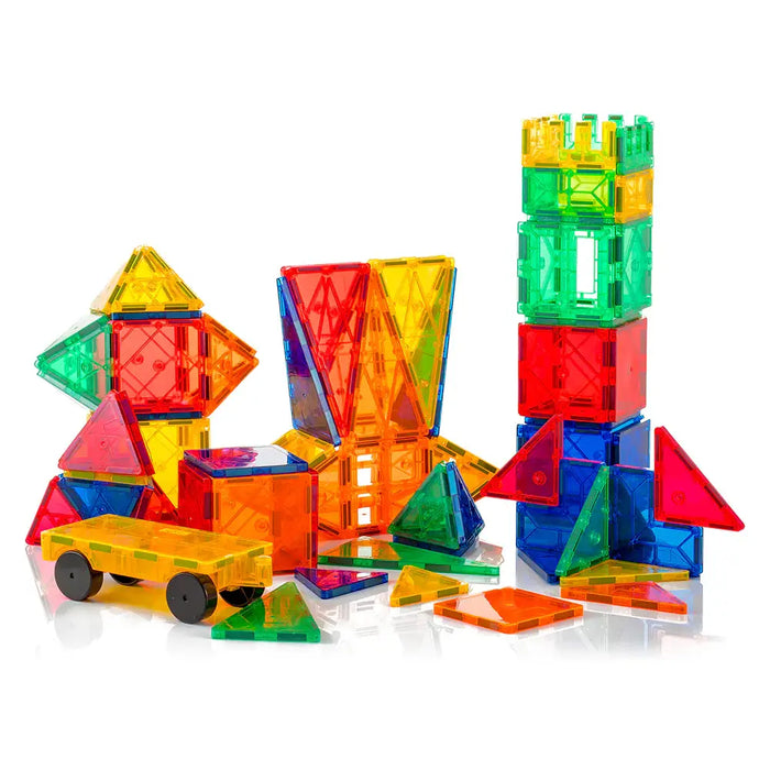 80 Piece Magnetic Tile Building Set