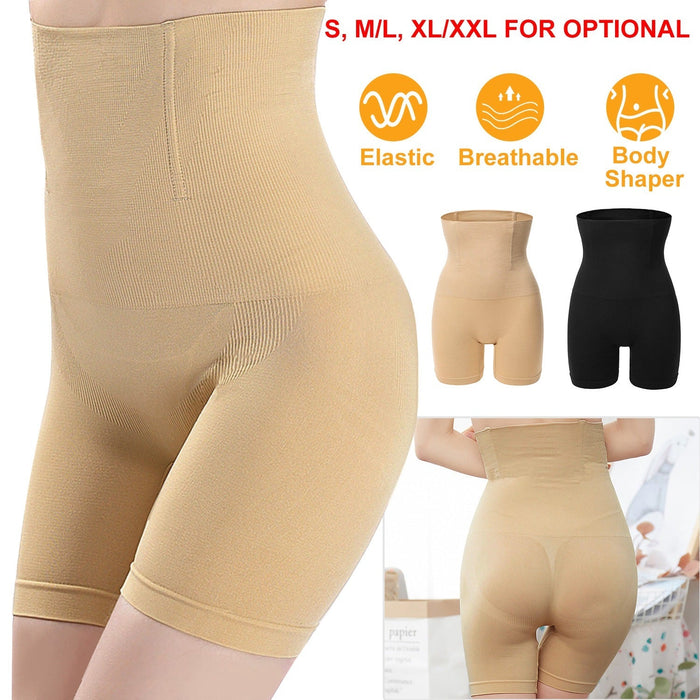 High Waist Shapewear Seamless Tummy Control Panties Butt Lifter Thigh Slimmer Body Trainer Shaper Compression Lingerie Panties for Women