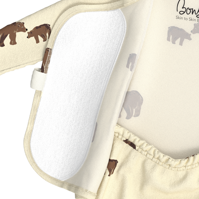 Mama Bear Bamboo Footie Pajamas