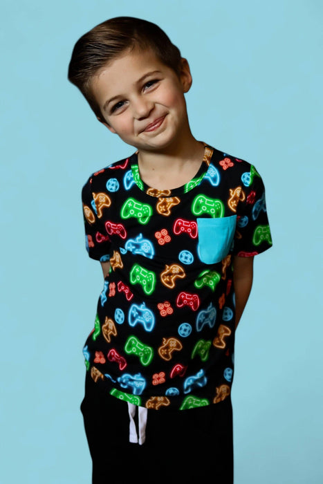 Gamer Glow Dream Pocjet Tee