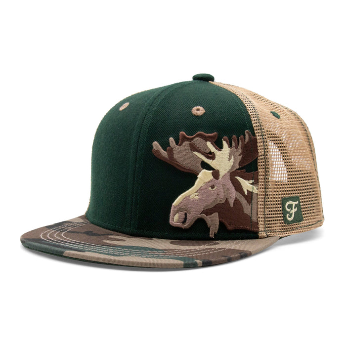 Kids Moose Flat Bill Hat