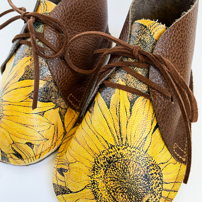 Bright Sunflower Wander Boots