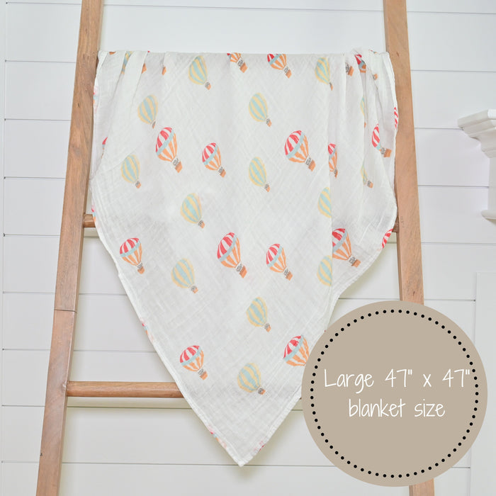 The Sky is the Limit Swaddle Blanket
