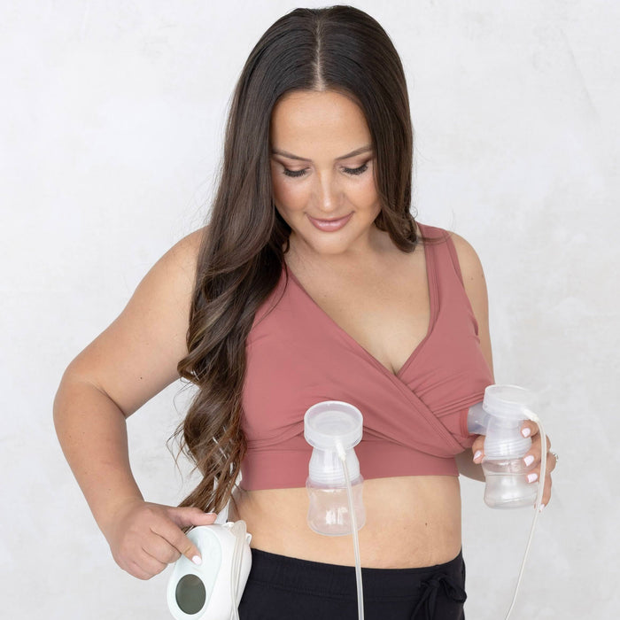 Everyday Luxe® 3.0 Nursing & Hands-Free Pumping Bra - Nature Baby Outfitter
