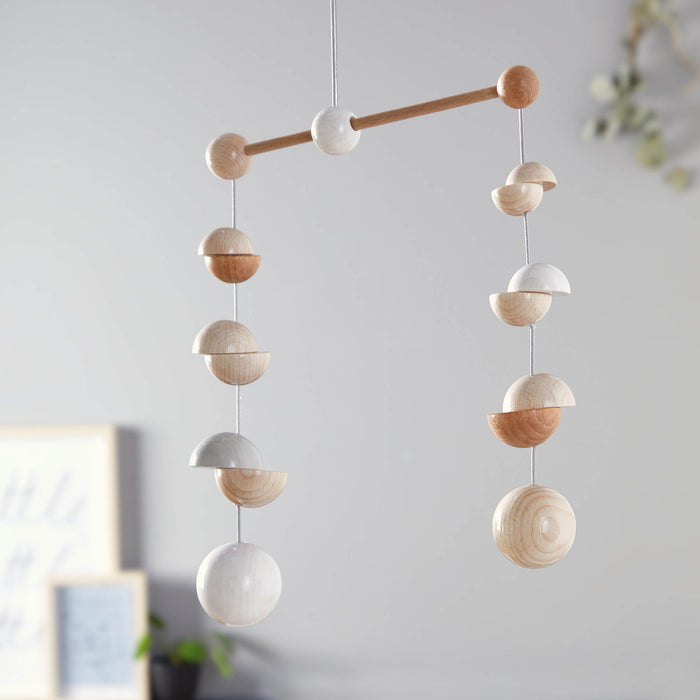 Wooden Mobile Dots - Nature Baby Outfitter