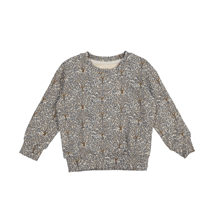 The Printed Sweatshirt - Forest