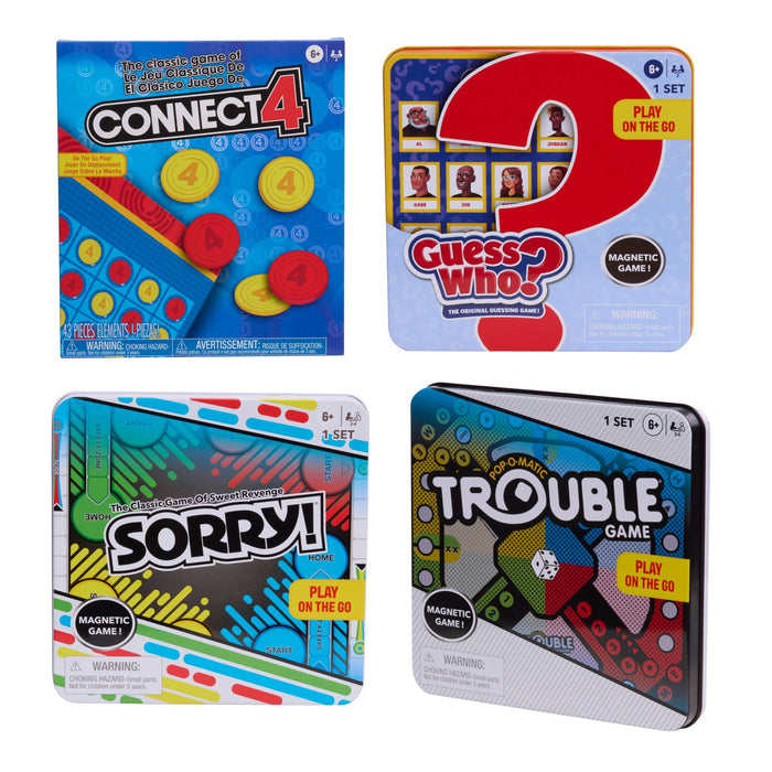 Hasbro Tin Travel Games