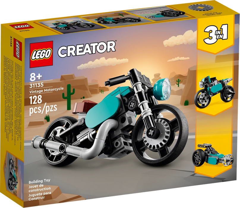 Vintage Motorcycle LEGO CREATOR Set