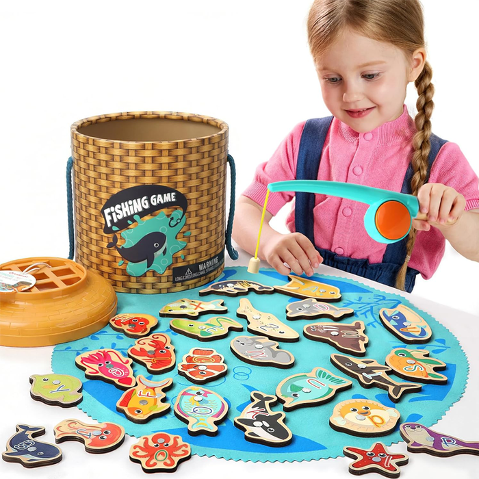 Montessori Toddler Fishing Game