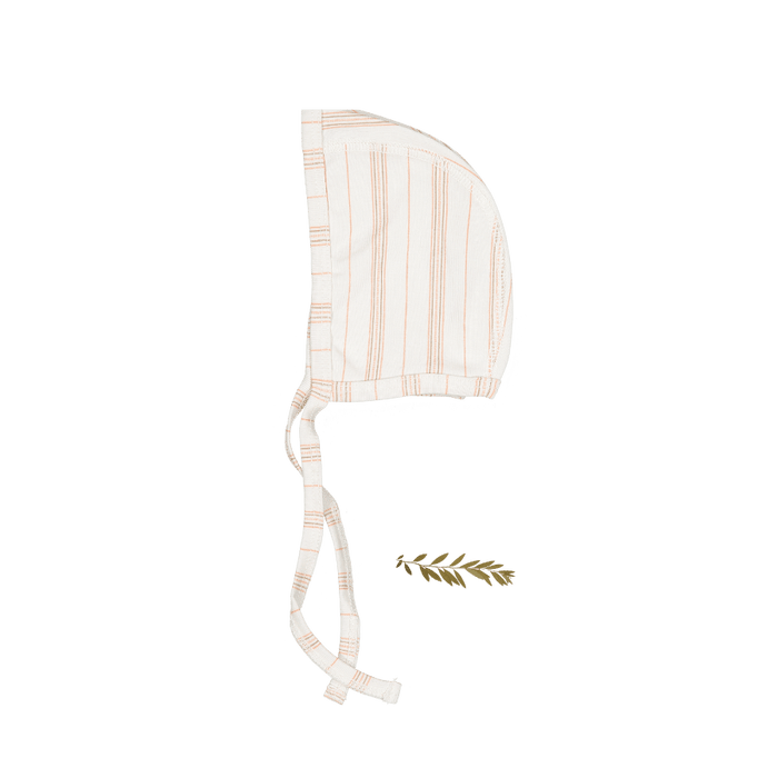 The Printed Bonnet - Rose Stripe