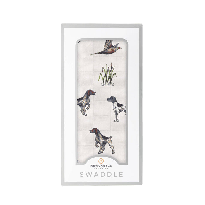 German Shorthaired Bamboo Swaddle