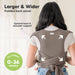 Copper Gray D-Lite Wrap Carrier - Nature Baby Outfitter