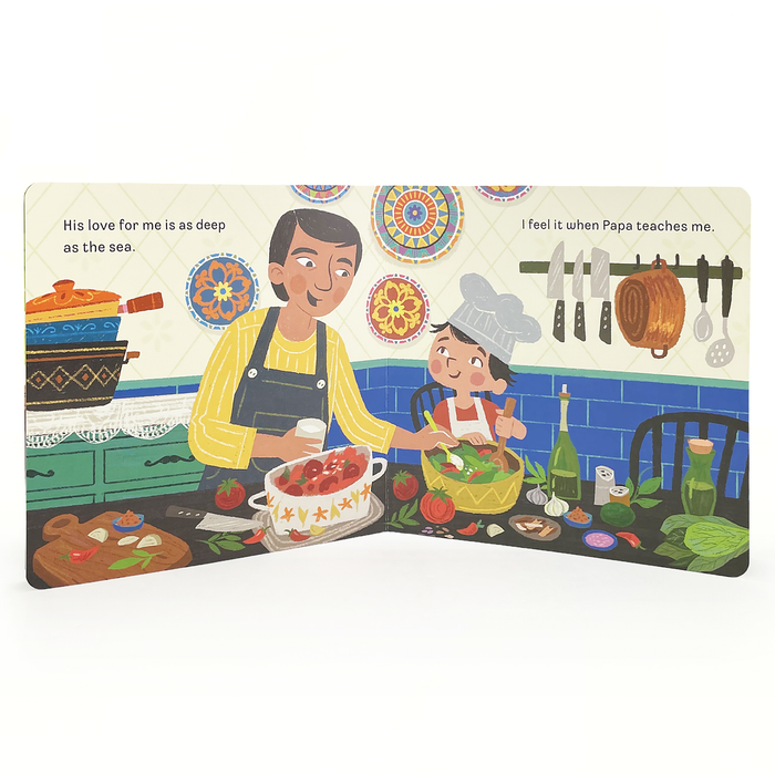 My Dad Loves Me Board Book