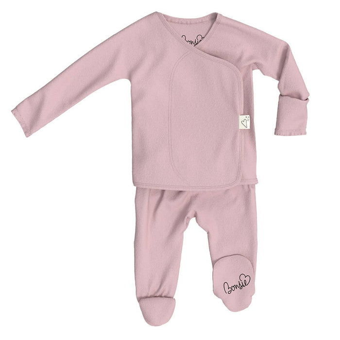 Peony Bamboo Footie Pajamas