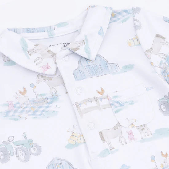 Farm Animal Party Polo Shortie