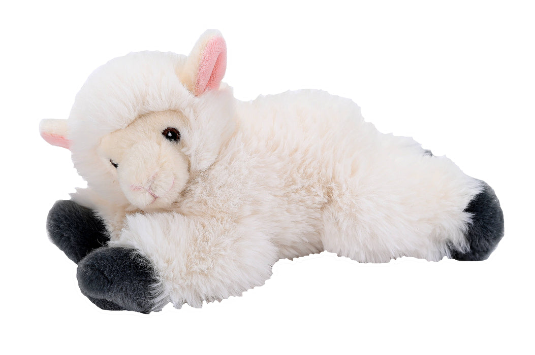 Ecokins Mini Lamb Stuffed Animal 8"