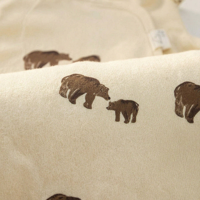 Mama Bear Bamboo Footie Pajamas