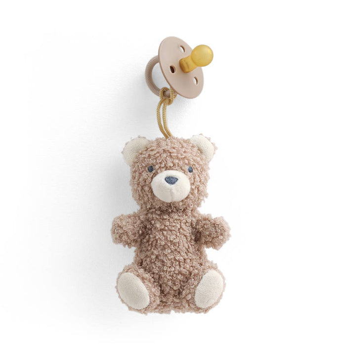 Bear Bitzy Pal Natural Rubber Pacifier & Plush
