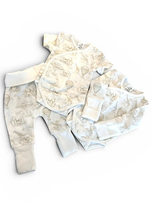 Butterfly 3- Piece Essentials - Oat Safari