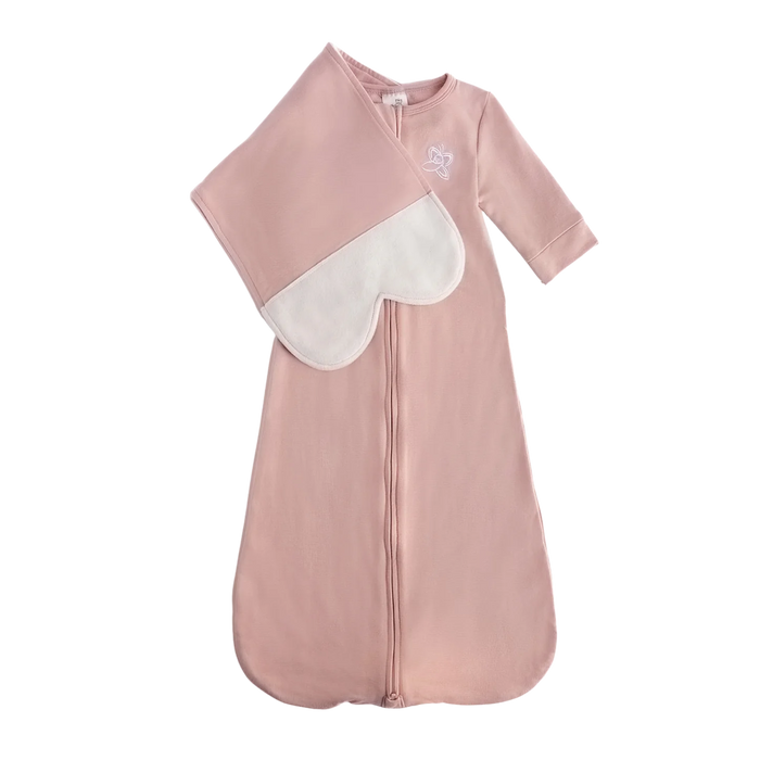 Blushing Pink Butterfly Swaddle