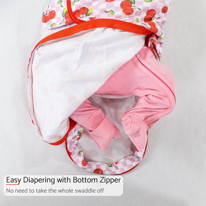 Cherry On Top Swaddle Sack