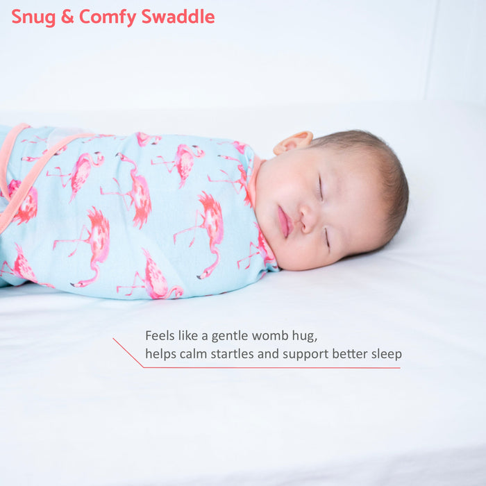 Let's Flamingle Swaddle Sack