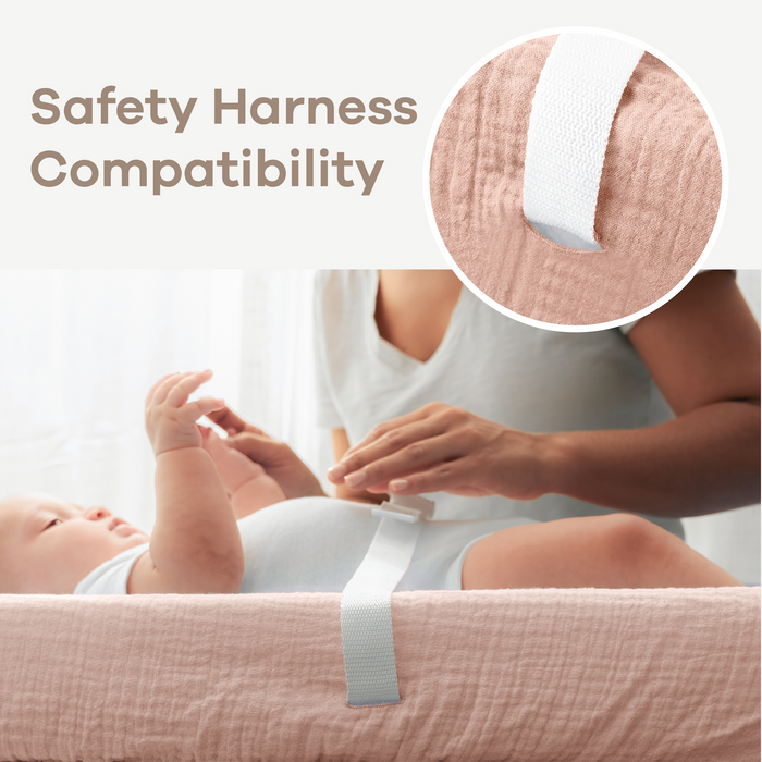 Muslin Fitted Changing Pad Cover, 1 Pack