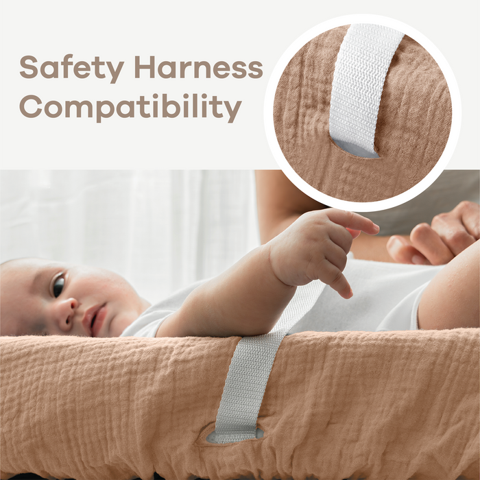 Muslin Fitted Changing Pad Cover, 1 Pack