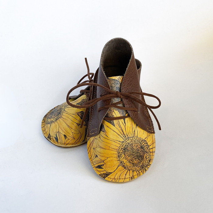 Bright Sunflower Wander Boots