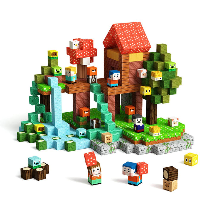 Hilltop Hamlet - 100pcsMagnetic Blocks
