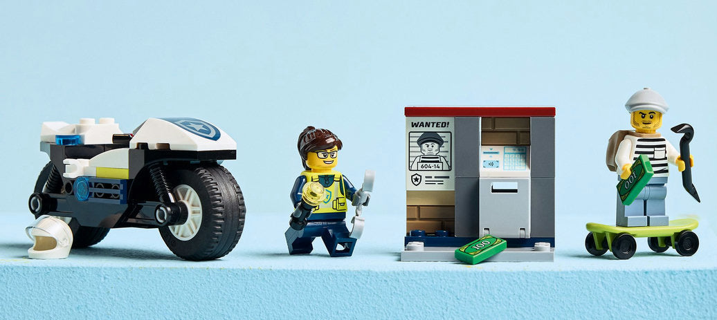 LEGO Police Motorcycle Chase
