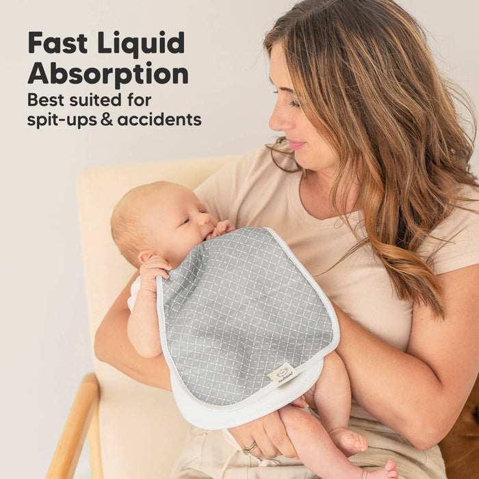 Nordic 5-Pack Urban Burp Cloths