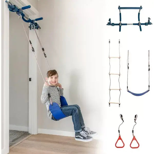 4 piece Indoor Doorway Gym Set
